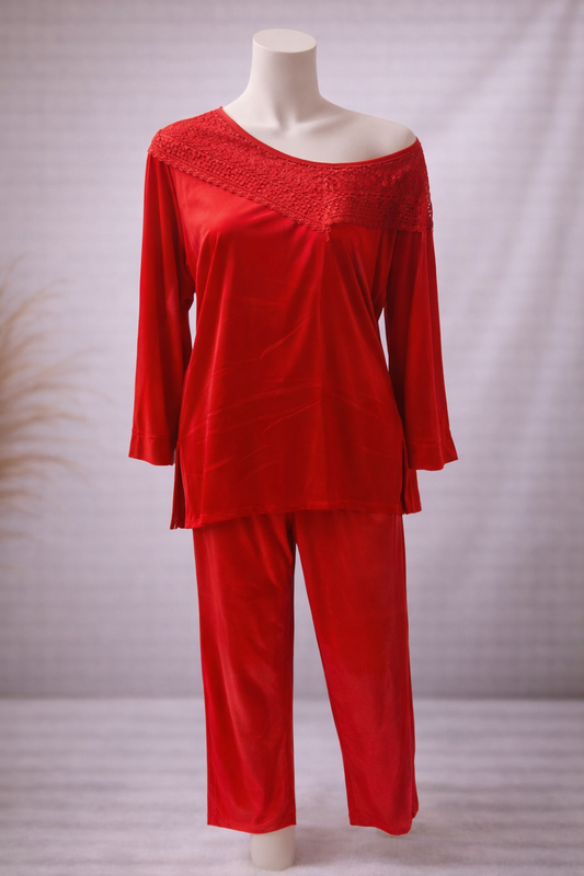 Luxury Women’s Silk Nightwear Pajama Set